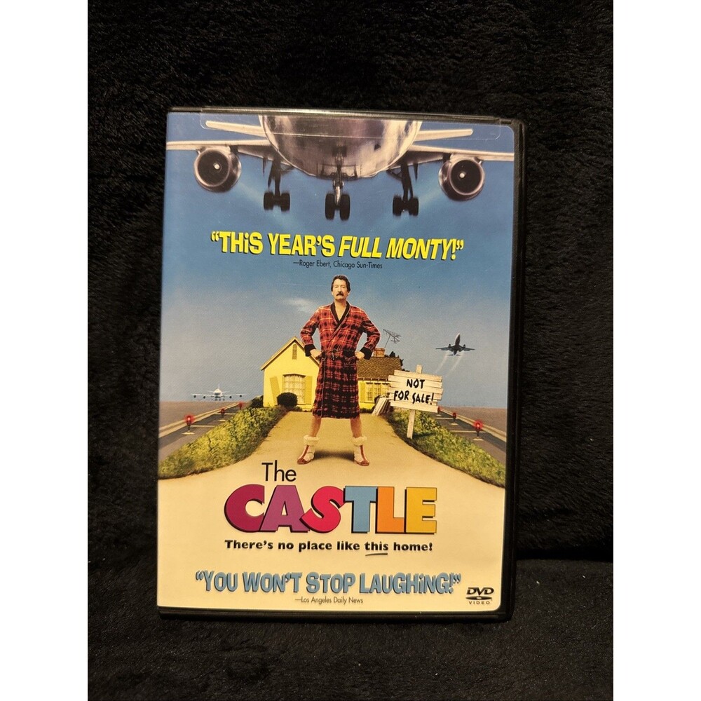Vintage 90s The Castle DVD Michael Caton, Anne Tenney, Stephen Curry